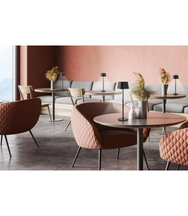 Tafellamp Georgina | LED | Draadloos | Zwart