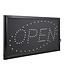 Horeca LED bord | Open | Rood/blauw | 24x48x2cm