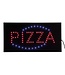 Securit Horeca LED bord | Pizza | Rood/blauw | 24x48x2cm
