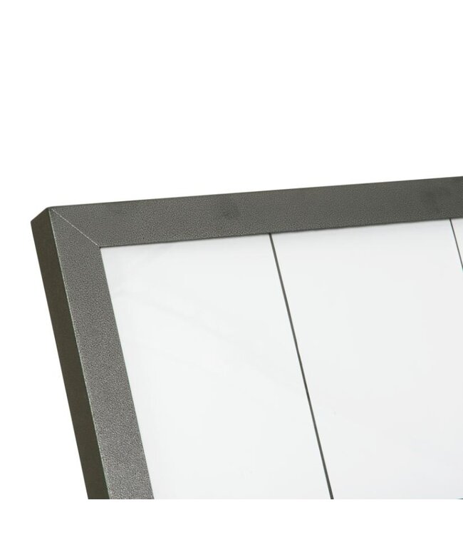 Menukast | LED verlichting | 3x A4 | Wandmodel | 38,6x71,7x7,4cm