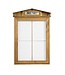 Securit Menukast met LED verlichting | Rustic | 4x A4 | Hout | Wandmodel | Incl. adapter
