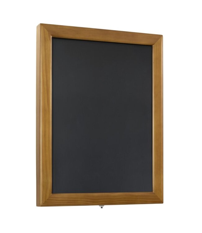 Menukast met LED verlichting | Classic | 4x A4 | Bruin | 69,7x53,3x5,5cm