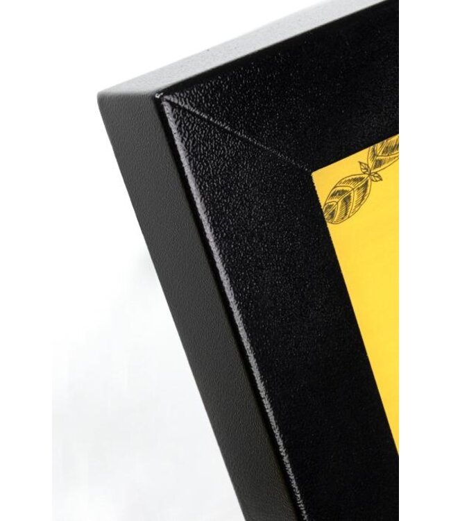 Informatiedisplay met LED verlichting | Black Star XXL | 8x A4 | Incl. adapter | 92x5,5x67cm