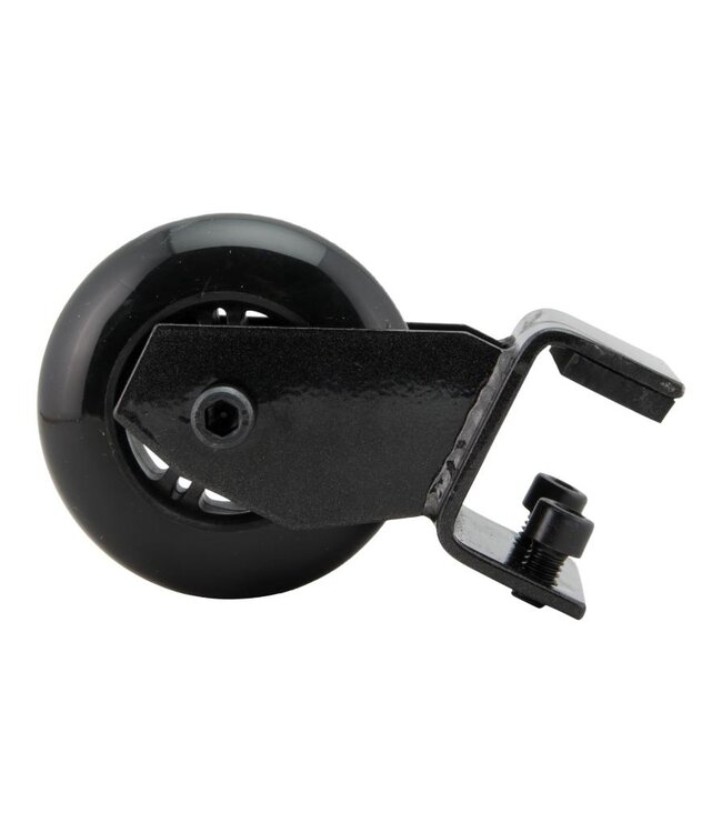 Wielenset voor informatieborden | Zwart | RVS