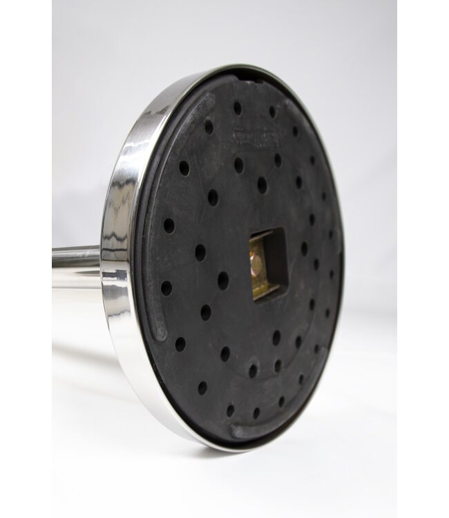 Afzetpaal | Classic | Chroom | RVS | 31x31x95cm