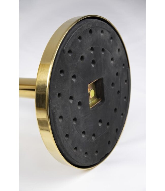 Afzetpaal | Classic | Goudkleurig | RVS | 31x31x95cm