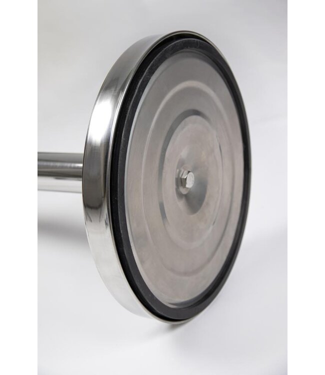 Afzetpaal | Budget | Chroom | 2 stuks