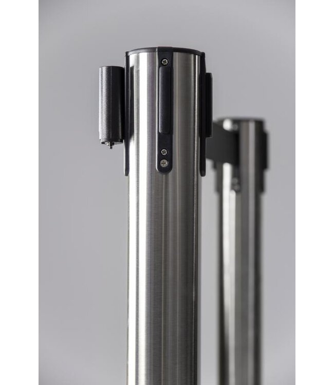 Afzetpalen | Budget | Uittrekbaar | Chroom | 2 stuks