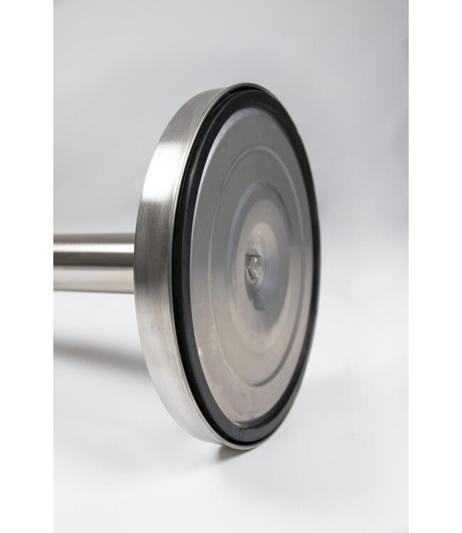 Afzetpalen | Budget | Uittrekbaar | Chroom | 2 stuks