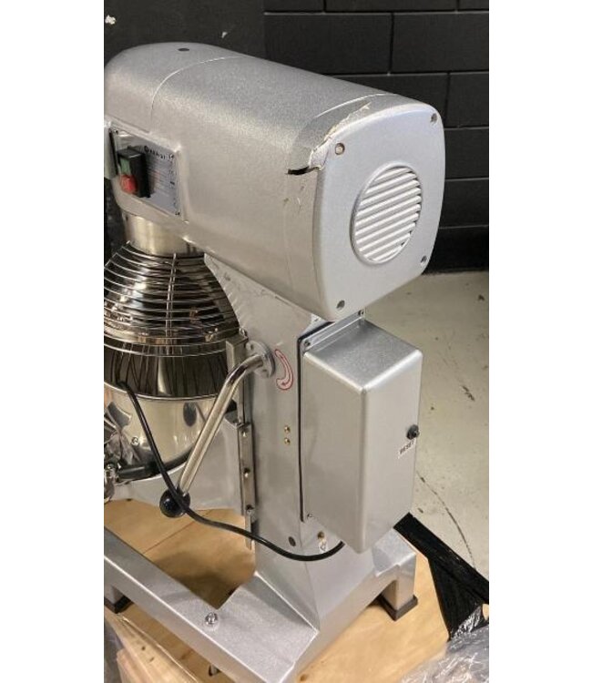 Planetaire mixer 20 Liter - met garde - klopper - deeghaak
