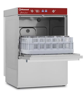 Diamond Glazenspoelmachine DGS8/6 Full Hygiene | 40x40cm