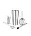 Cocktail set | 6-delig | RVS