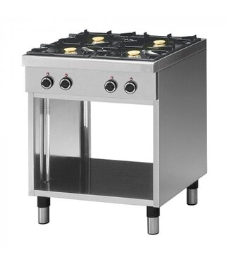 Modular Gaskooktafel Modular Indipendent cooking | 4-Pits | Met onderkast | Aardgas