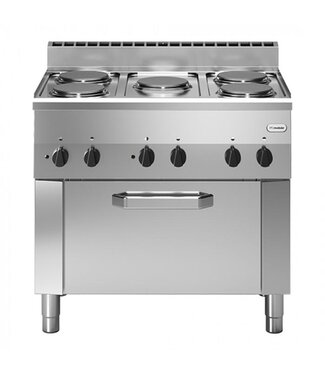 Modular Modular Fun 600 Elektrisch fornuis | 5 Kookplaten met oven