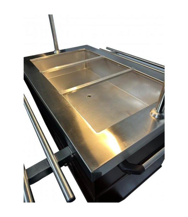 Verwarmde buffetwagen 5/1GN | 1900x700mm