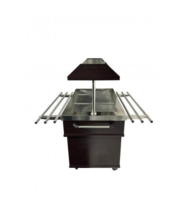 Gekoelde buffetwagen 3/1GN | 1200x700mm