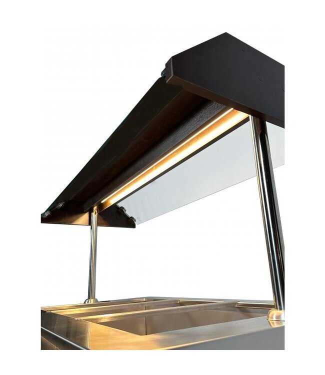 Gekoelde buffetwagen 3/1GN | 1200x700mm