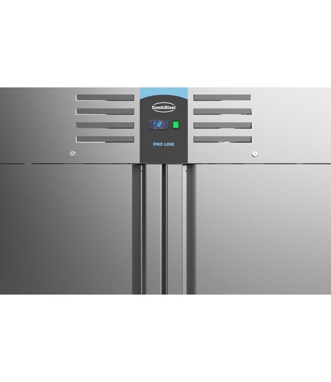 Vrieskast RVS Energy Line | Monoblock | 1400L | (H)205x140x81cm