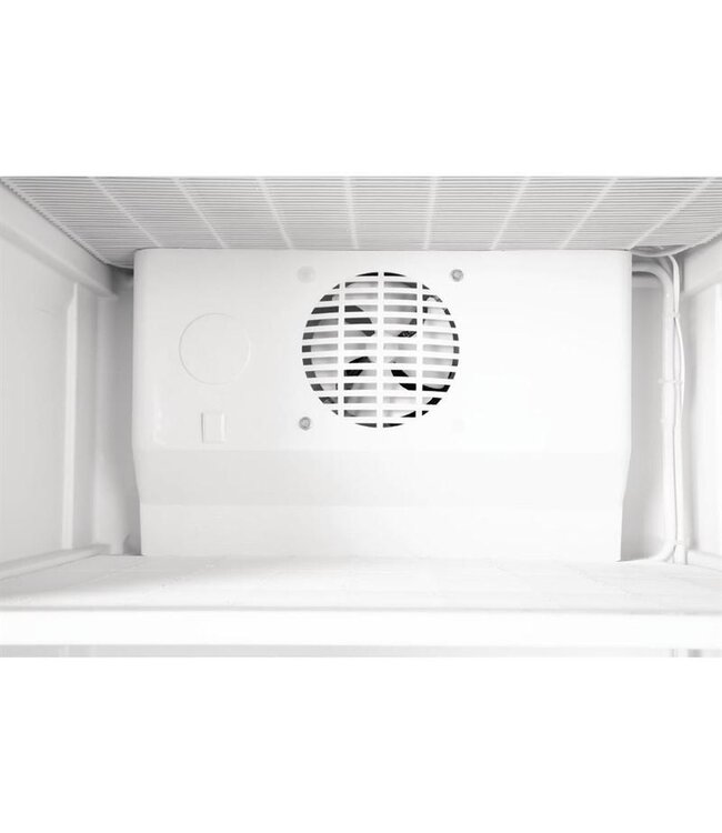 Vrieskast met glazen deur | 365L | Wit | (H)185,5x60x62cm