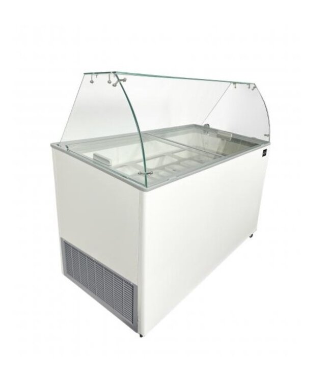 Schepijsvitrine Java | 8x 5L | (H)122,9x118,4x72,7cm