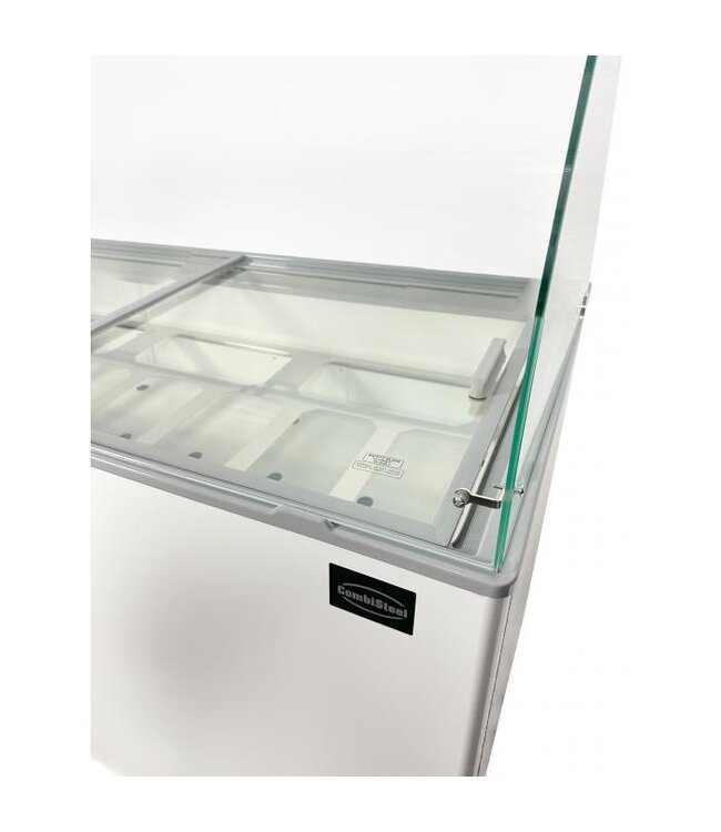 Schepijsvitrine Java | 8x 5L | (H)122,9x118,4x72,7cm