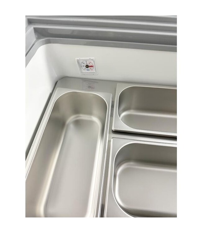 Schepijsvitrine Java | 8x 5L | (H)122,9x118,4x72,7cm