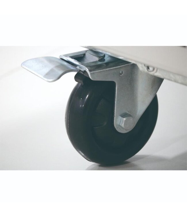 Koelwerkbank Chef Line | 3 Deurs | RVS | Met wielen | (H)85x179,5x70cm