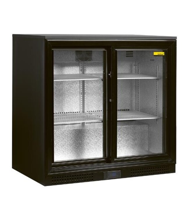 Barkoelkast schuifdeuren | 2 deurs | (H)87x(B)90x(D)52,6