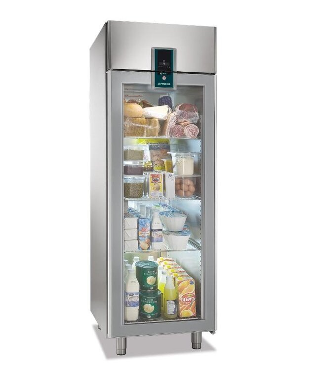 Koelkast KU 702-2-G PREMIUM | 2/1GN | (H)205x(B)71x(D)83,7cm