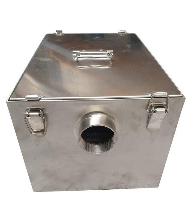 Vetafscheider RVS - 22L, 38L, 89L of 140L per minuut - NIET NEN-EN gecertificeerd