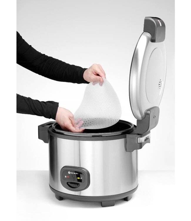 Rijstkoker Hendi - 5,4kg rijst - 13L inhoud
