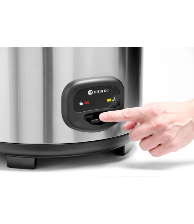 Rijstkoker Hendi - 5,4kg rijst - 13L inhoud