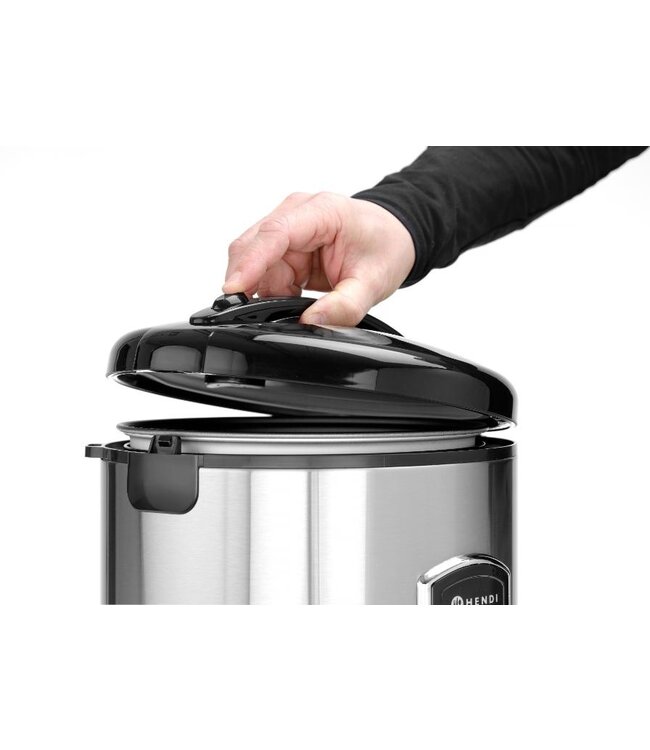 Rijstkoker met stoomfunctie - 0,8kg rijst - 1,8L inhoud