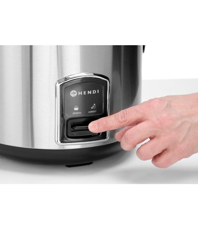 Rijstkoker met stoomfunctie - 0,8kg rijst - 1,8L inhoud