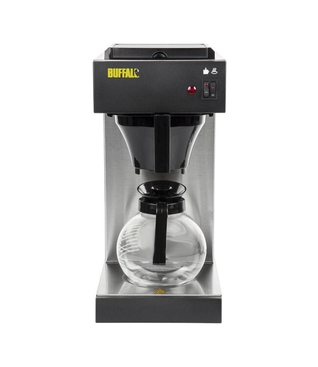 Buffalo Koffieazetpparaat | 2L | Inclusief glazen kan