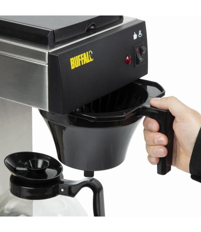 Buffalo Koffieazetpparaat | 2L | Inclusief glazen kan