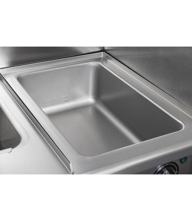 Bain-marie | Buffalo 600 Serie | 1/1GN | 150mm diep | Zonder GN bakken