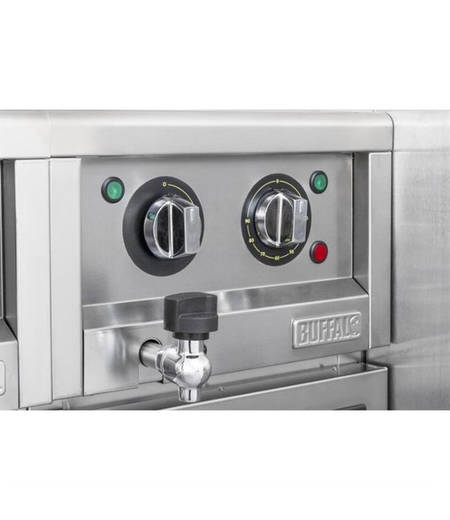 Bain-marie | Buffalo 600 Serie | 1/1GN | 150mm diep | Zonder GN bakken