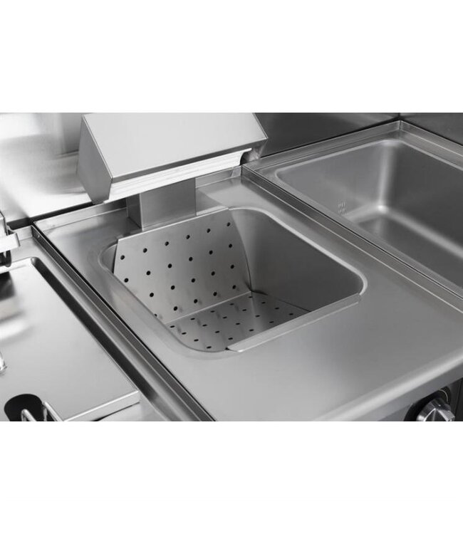 Frietwarmhouder Buffalo 600 Serie | Elektrisch | 1kW | (B)40x(D)60x(H)24cm