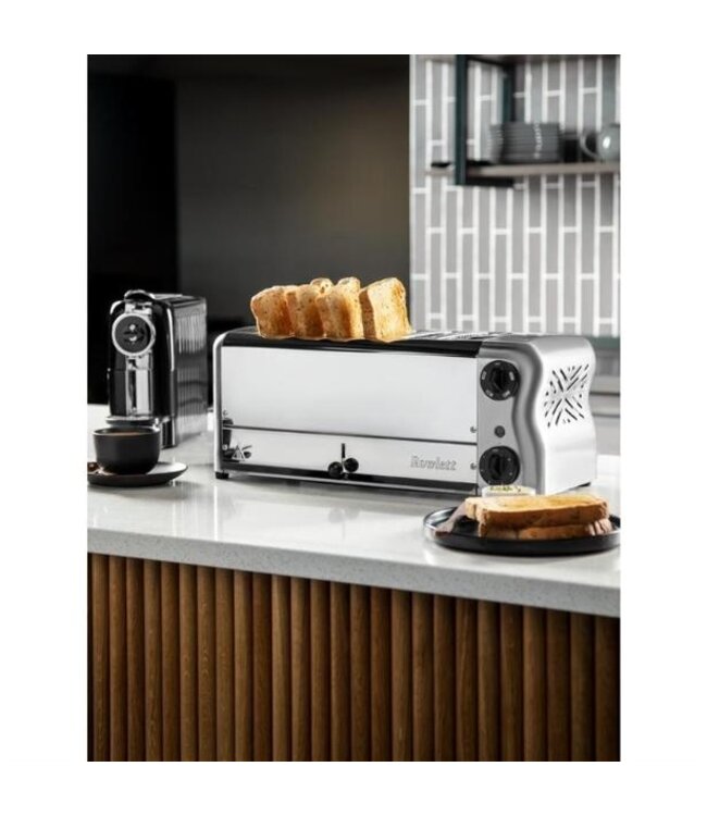 Broodrooster Rowlett Esprit | 6 Sleuven | Met 2 klemmen