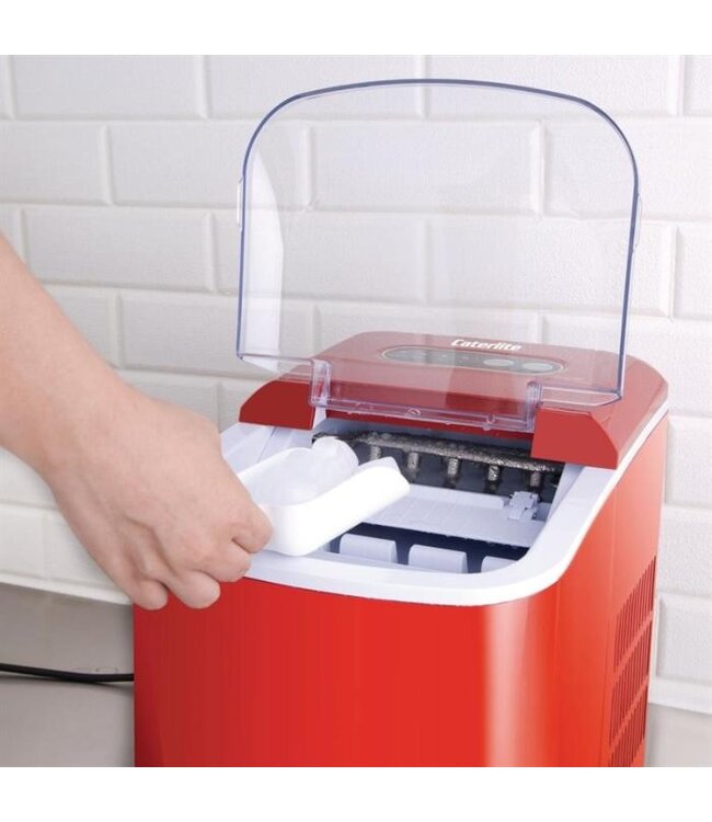 IJsblokjesmachine Caterlite | Handmatig water vullen | Holle ijsblokjes | 10kg/24u | 1kg bunker
