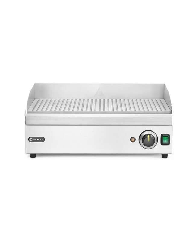 Bakplaat Kitchen Line | Gegroefd | 3,5kW | (B)52,7x(D)40,4x(H)23,3cm