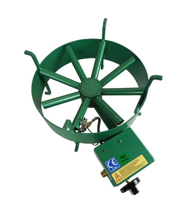 Wokbrander Pro 38 | Aardgas 15kW | Ø38cm