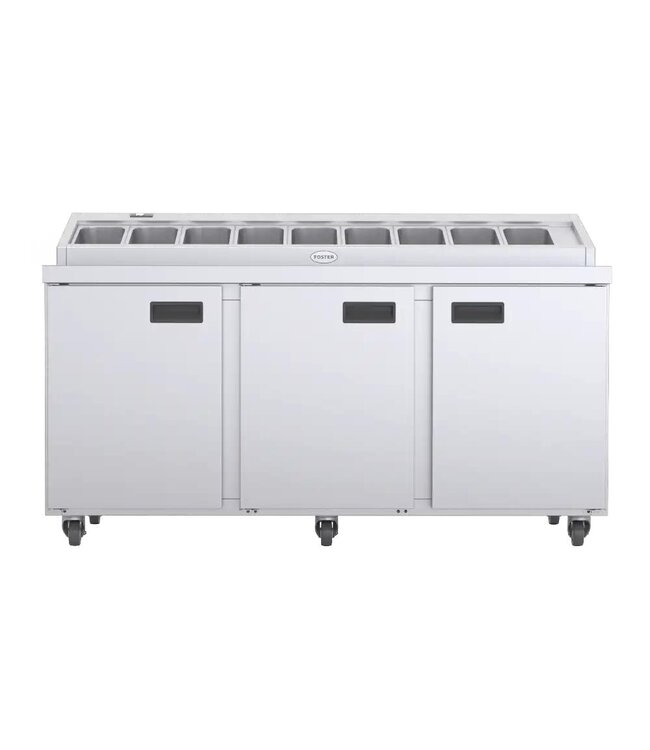 Saladière | Foster FPS3HR-15-153 | 3 Deuren | Boven 9x 1/3GN | (H)106x(B)172x(D)85cm