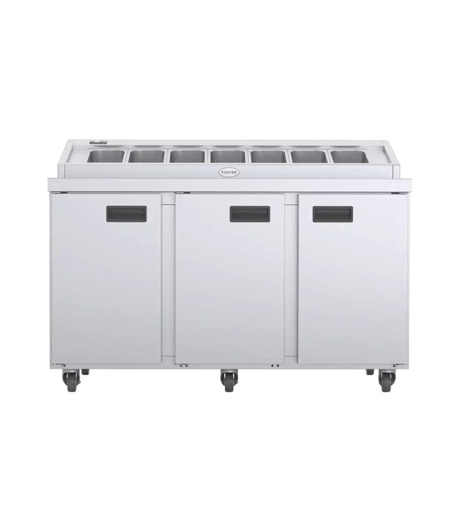 Saladière | Foster FPS1/3HR-101-15-113 | 3 Deuren | Boven 7x 1/3GN | (H)106x(B)144x(D)85cm