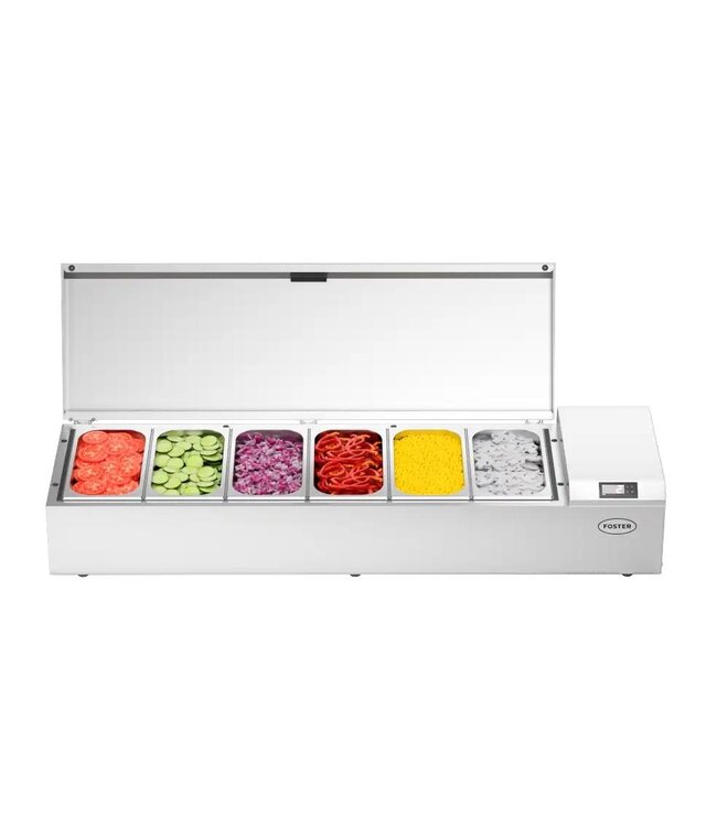 Opzetkoeling | Foster PC140/6-16-125 | 6x 1/3GN | (H)26,5x(B)140x(D)41,5cm