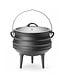 Gietijzeren potjie pan met deksel | ⌀24,5cm