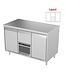 Vrieswerkbank | Layout 1 | -18 tot -20° |  (H)85/90x(B)130x(D)70cm