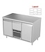 Vrieswerkbank | layout 3 | -18 tot -20° |  (H)85/90x(B)130x(D)70cm