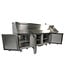 Cocktail bar station | 1600x760x1000mm | Inclusief onderkoeling 3 deuren